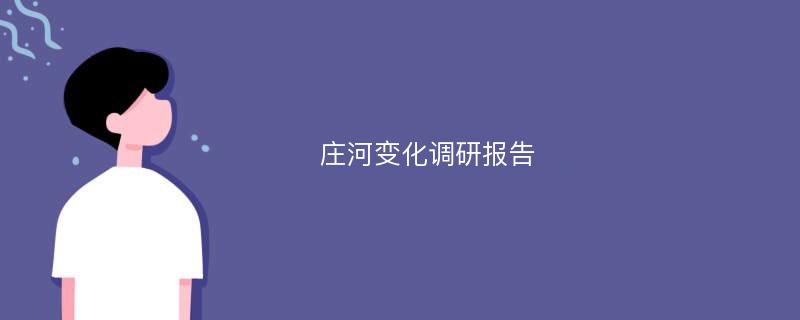 庄河变化调研报告